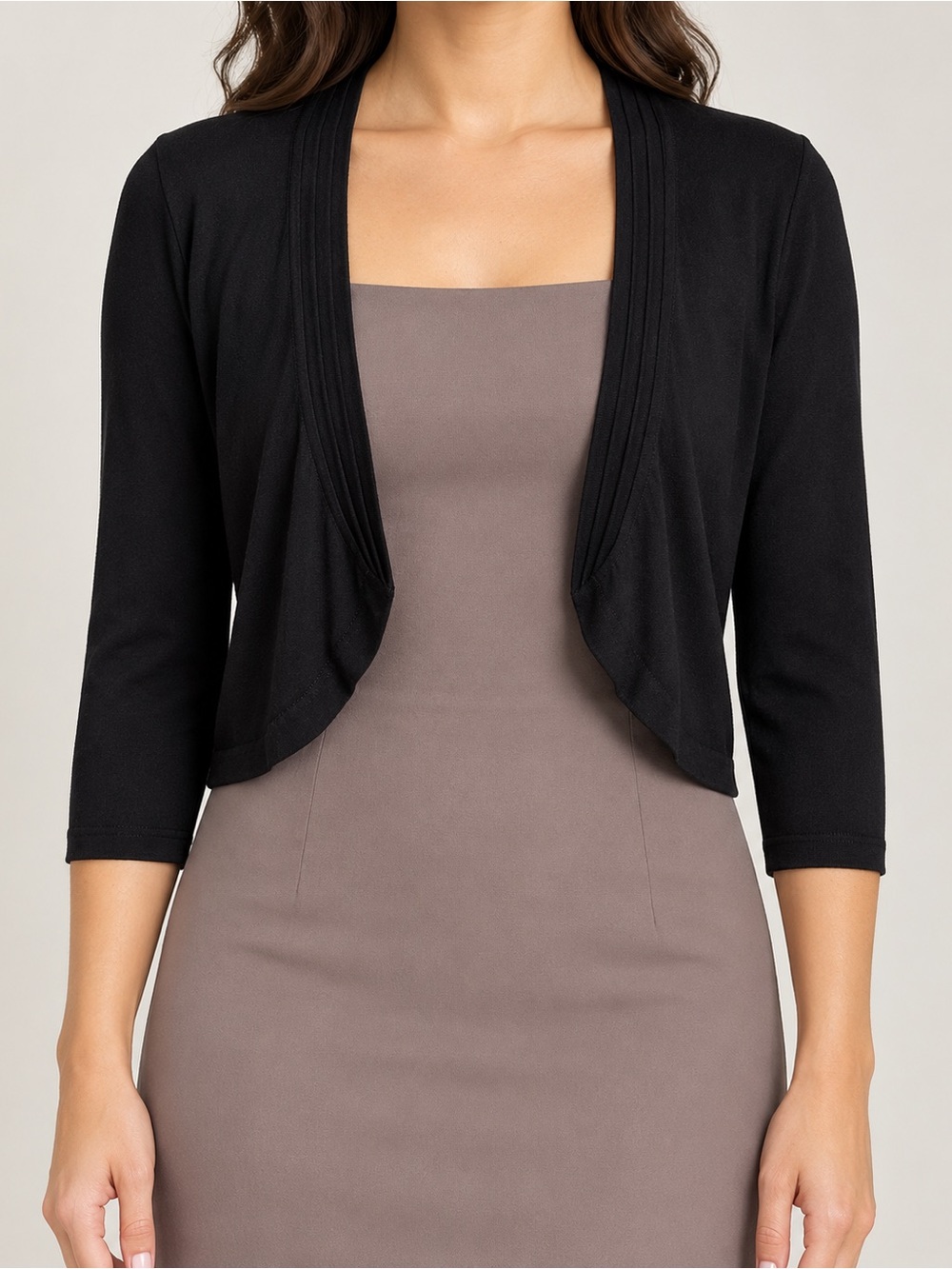 212 Collection Black Women's Shrug